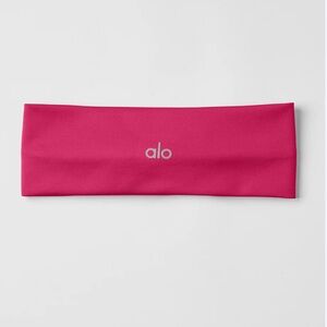 ALO YOGA pink summer crush airlift headband